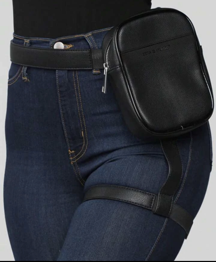 Stylish Women Waist Leg Belt Fanny Pack