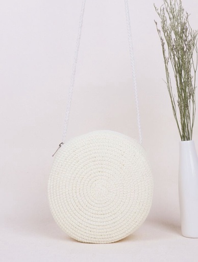 [sg2211210153560004] Mini Minimalist Straw Bag - White